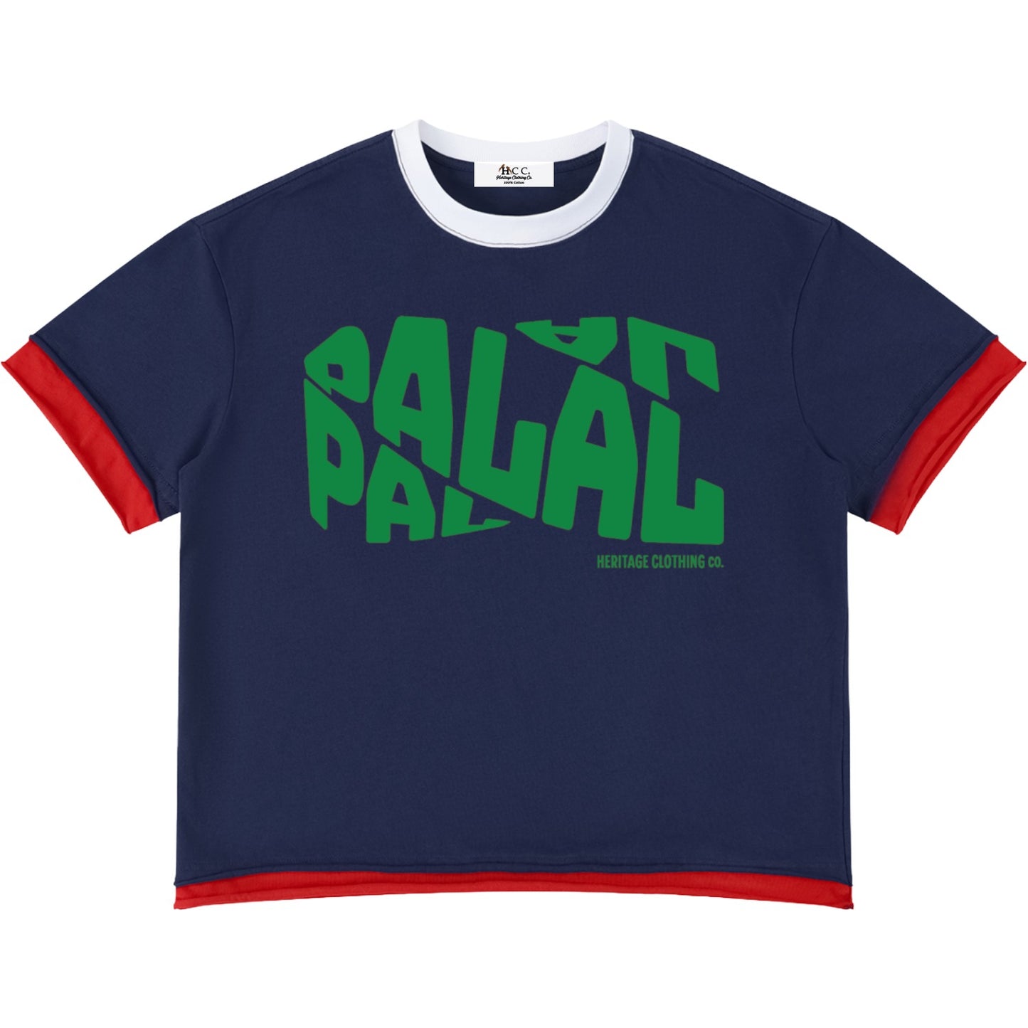 Palal Grow In Prayer Color Block T-Shirt