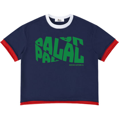 Palal Grow In Prayer Color Block T-Shirt