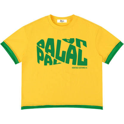 Palal Grow In Prayer Color Block T-Shirt