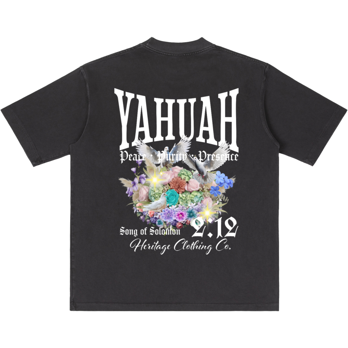 Peace Purity and Presence Women's Basic Vintage T-Shirt