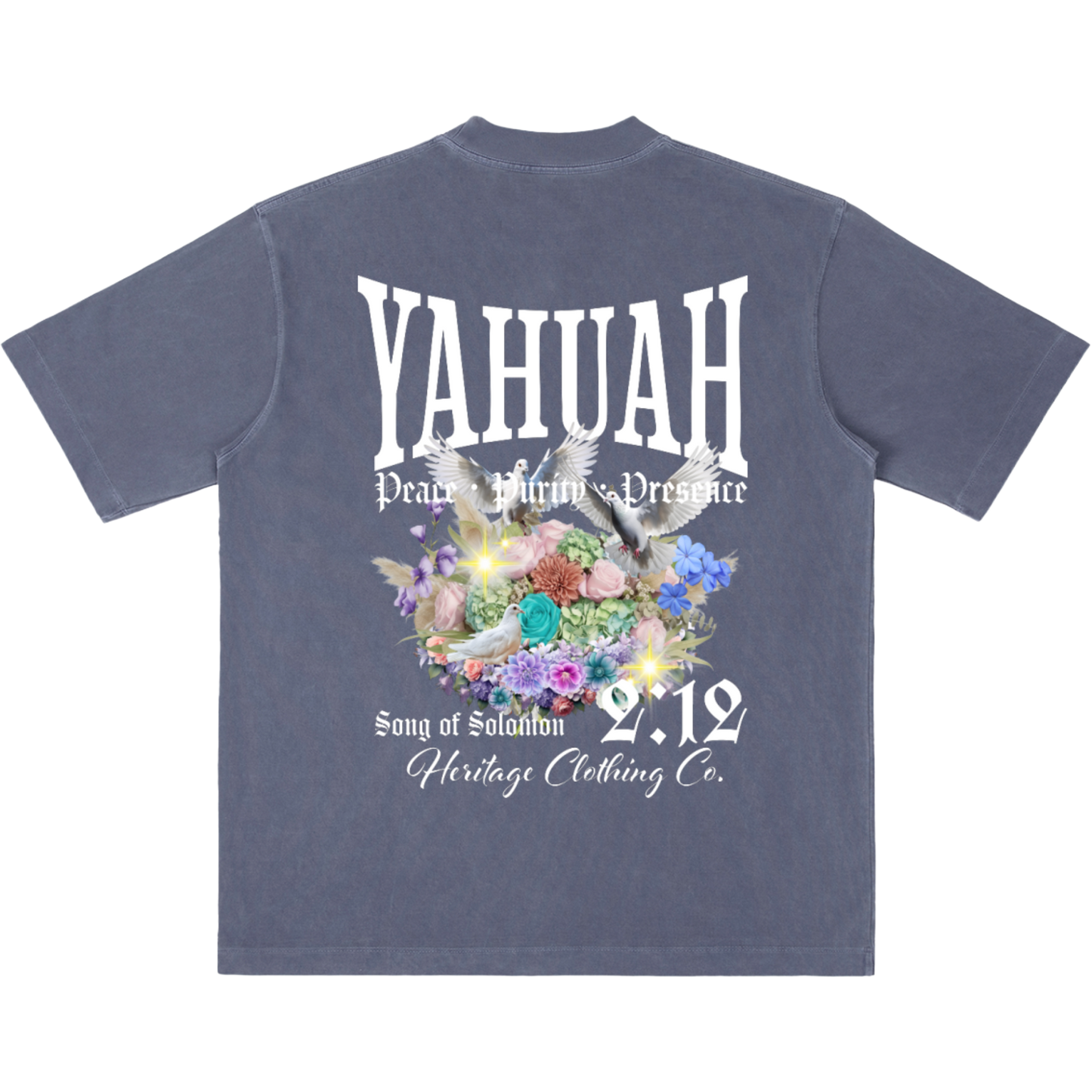 Peace Purity and Presence Women's Basic Vintage T-Shirt