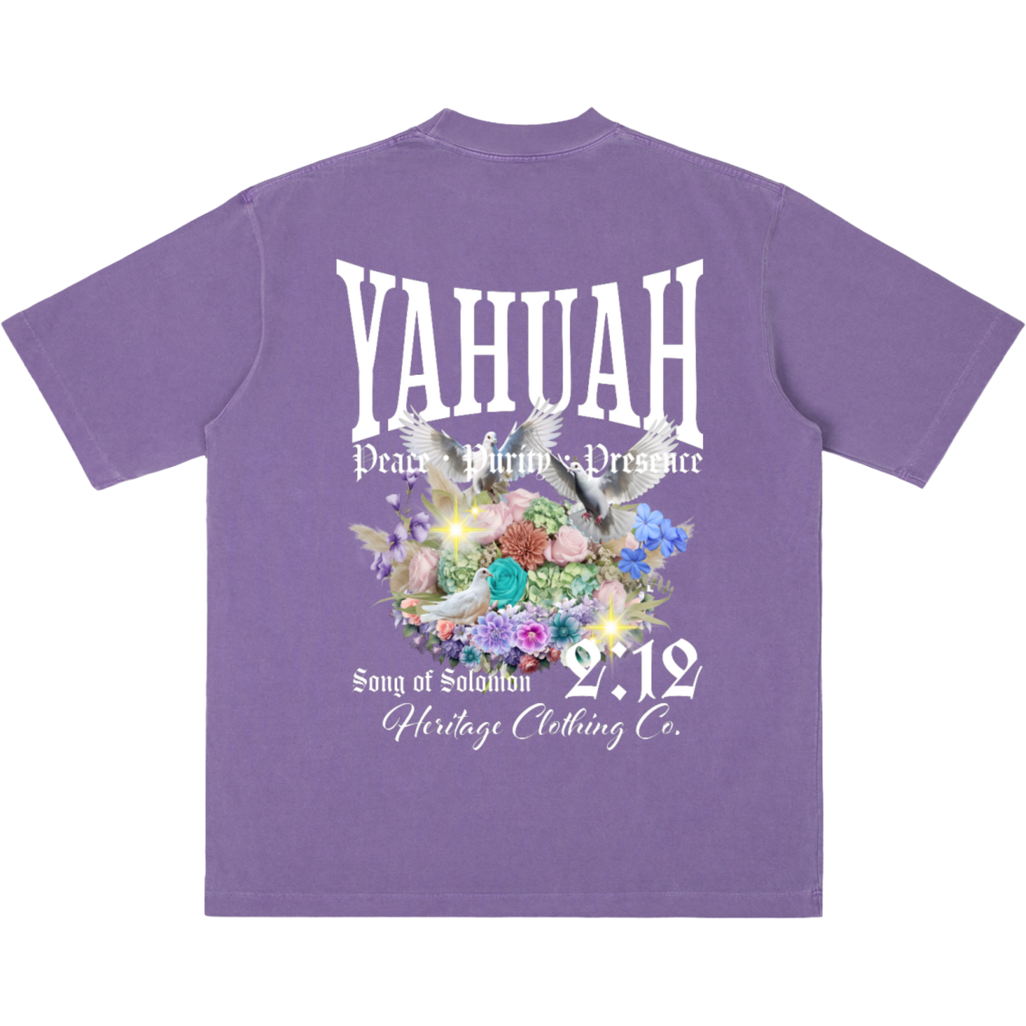 Peace Purity and Presence Women's Basic Vintage T-Shirt