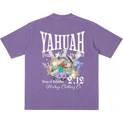 Peace Purity and Presence Women's Basic Vintage T-Shirt