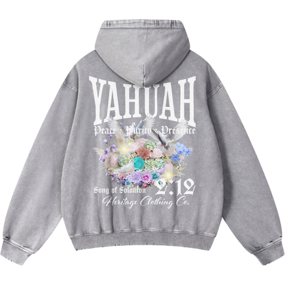 Peace Purity and Presence Women's Light Gray Vintage Heavyweight Sweatsuit Bundle