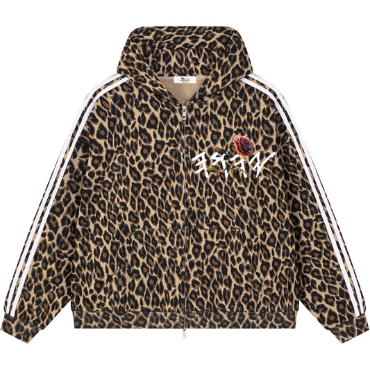 Peace Purity and Presence Paleo Women's Coffee Leopard Sweatsuit