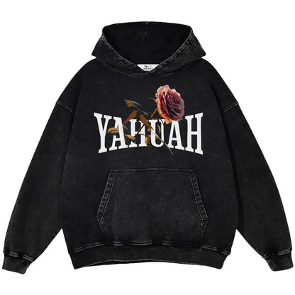 Peace Purity and Presence Women's Snow Washed Hoodie