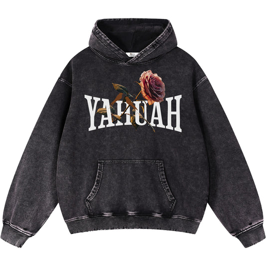 Peace Purity and Presence Women's Vintage Heavyweight  Hoodie