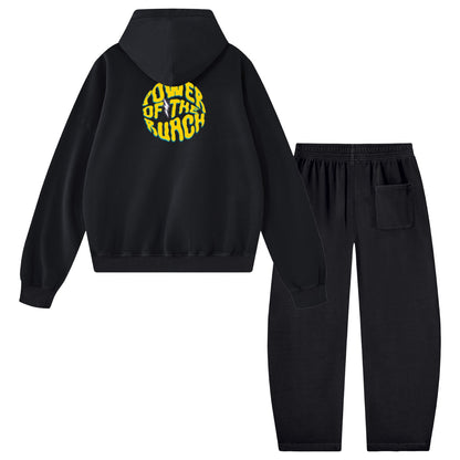 Power Of The Ruach Black Vintage Sweatsuit