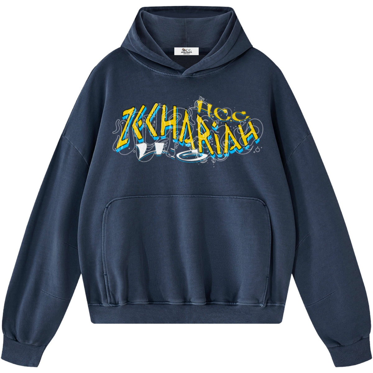 Power Of The Ruach Boxy Vintage Hoodie