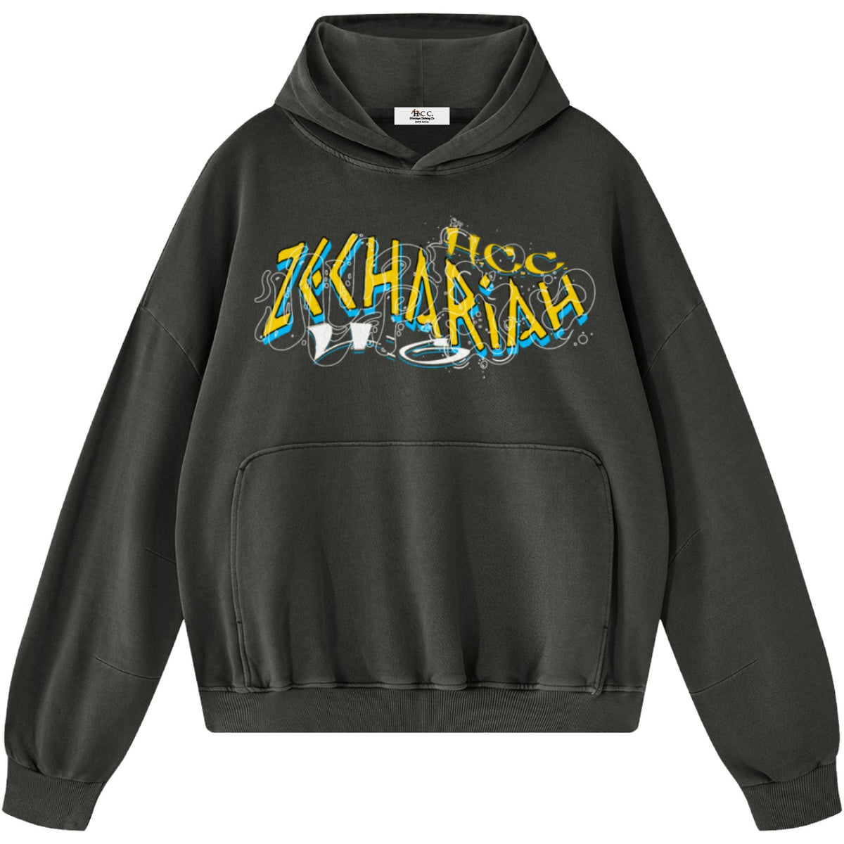 Power Of The Ruach Boxy Vintage Hoodie
