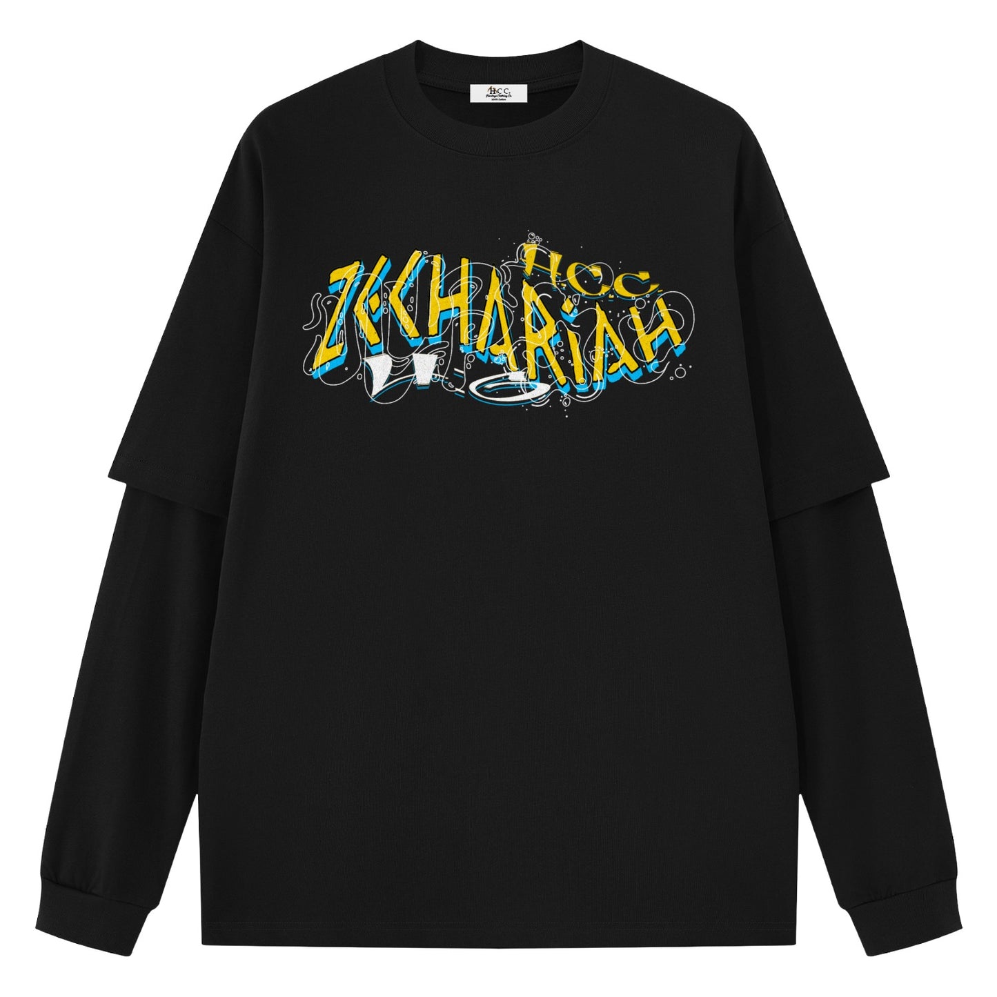 Power Of The Ruach Layered Oversized T-Shirt