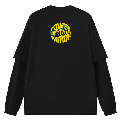 Power Of The Ruach Layered Oversized T-Shirt