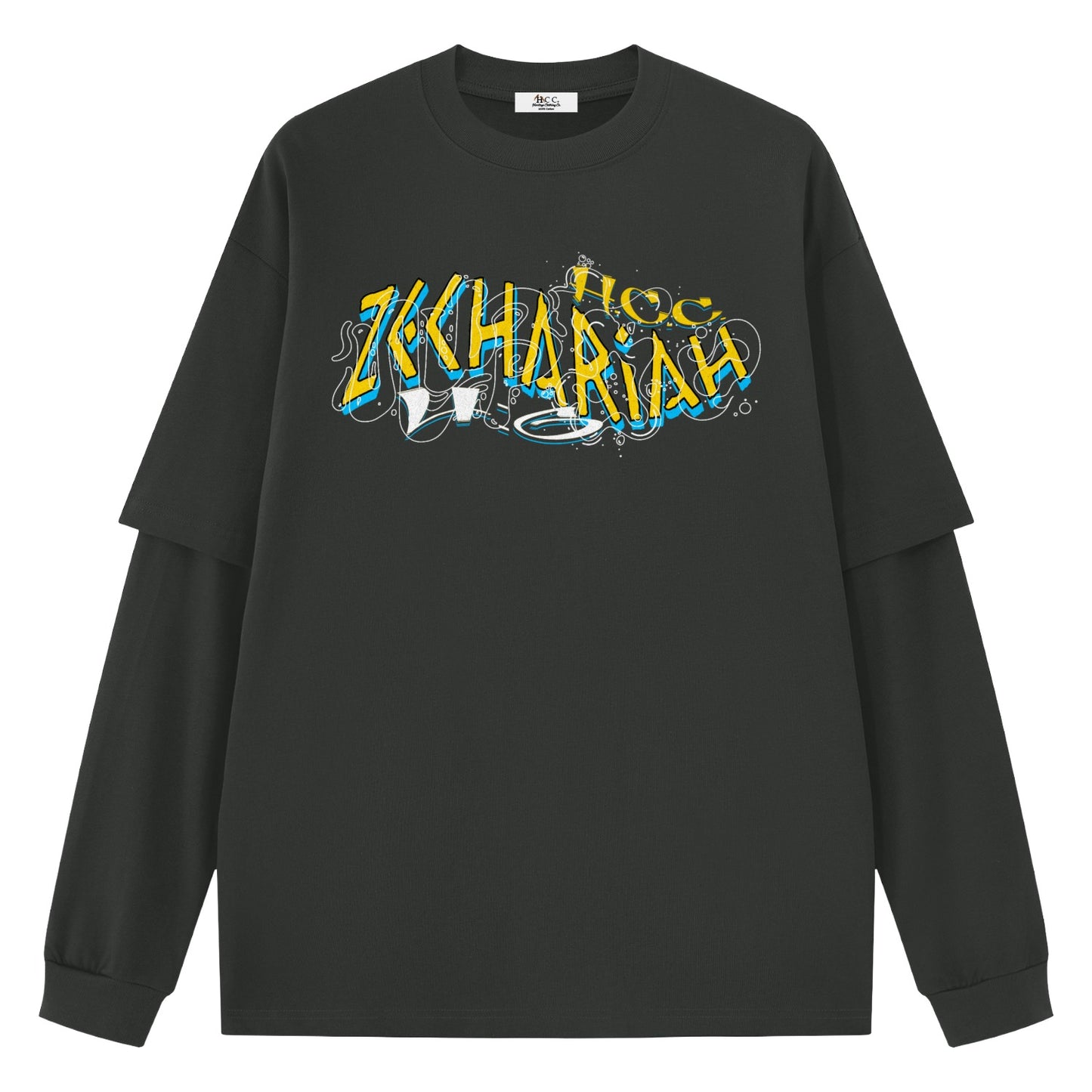 Power Of The Ruach Layered Oversized T-Shirt