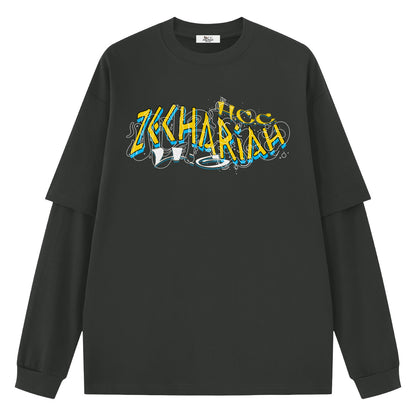 Power Of The Ruach Layered Oversized T-Shirt