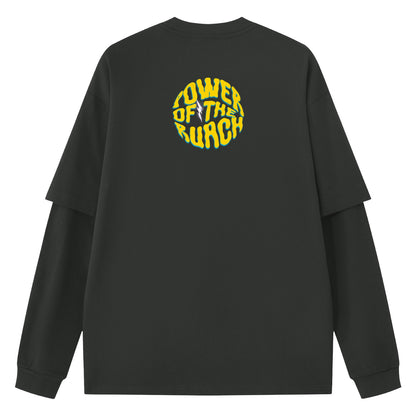 Power Of The Ruach Layered Oversized T-Shirt