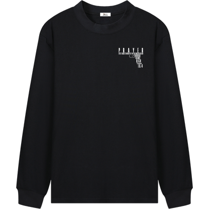 Prayer Hits Targets Men's Essential Long-Sleeve T-Shirt