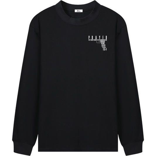 Prayer Hits Targets Men's Essential Long-Sleeve T-Shirt