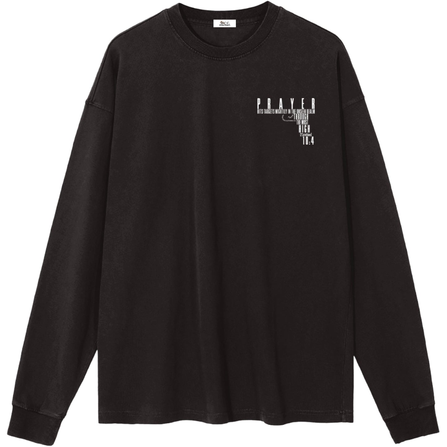 Prayer Hits Targets Women's Essential Long-Sleeve T-Shirt