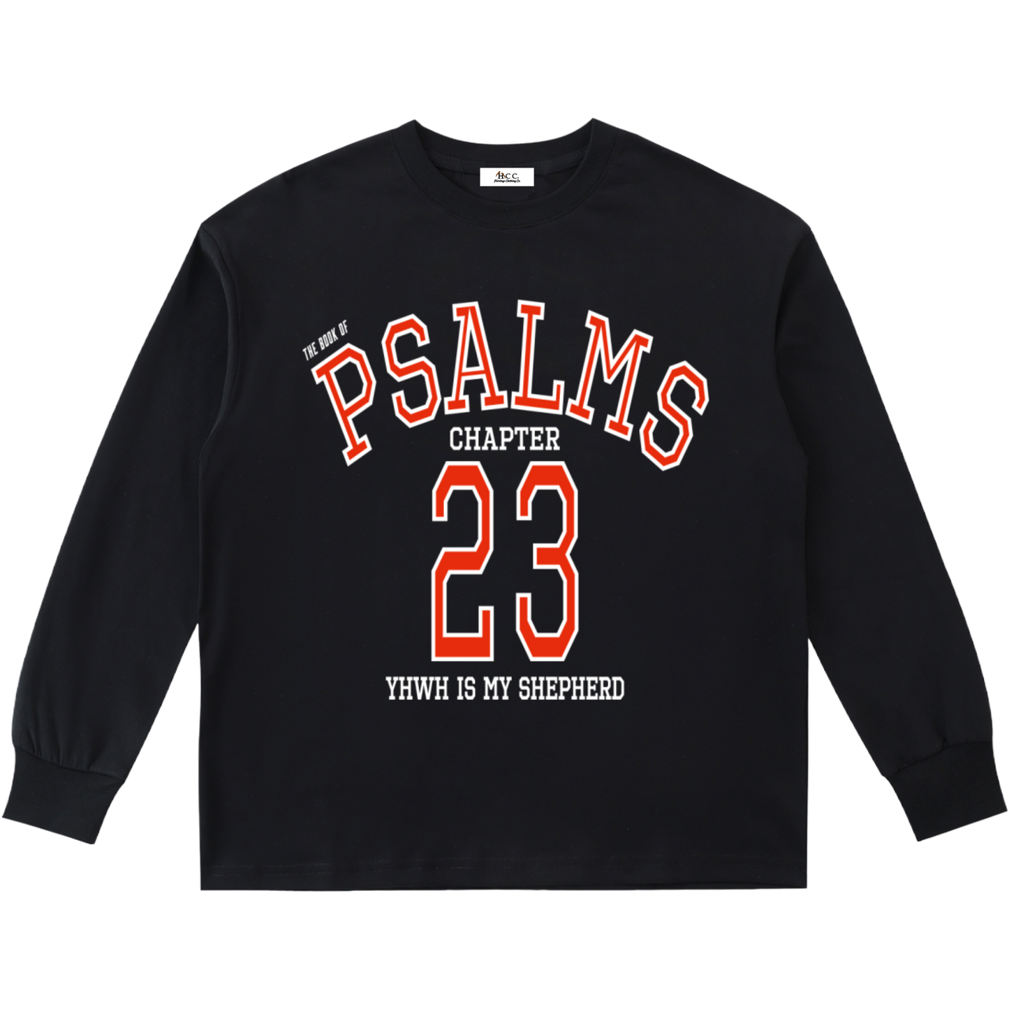 Psalms 23 Children's Long-Sleeve Tee