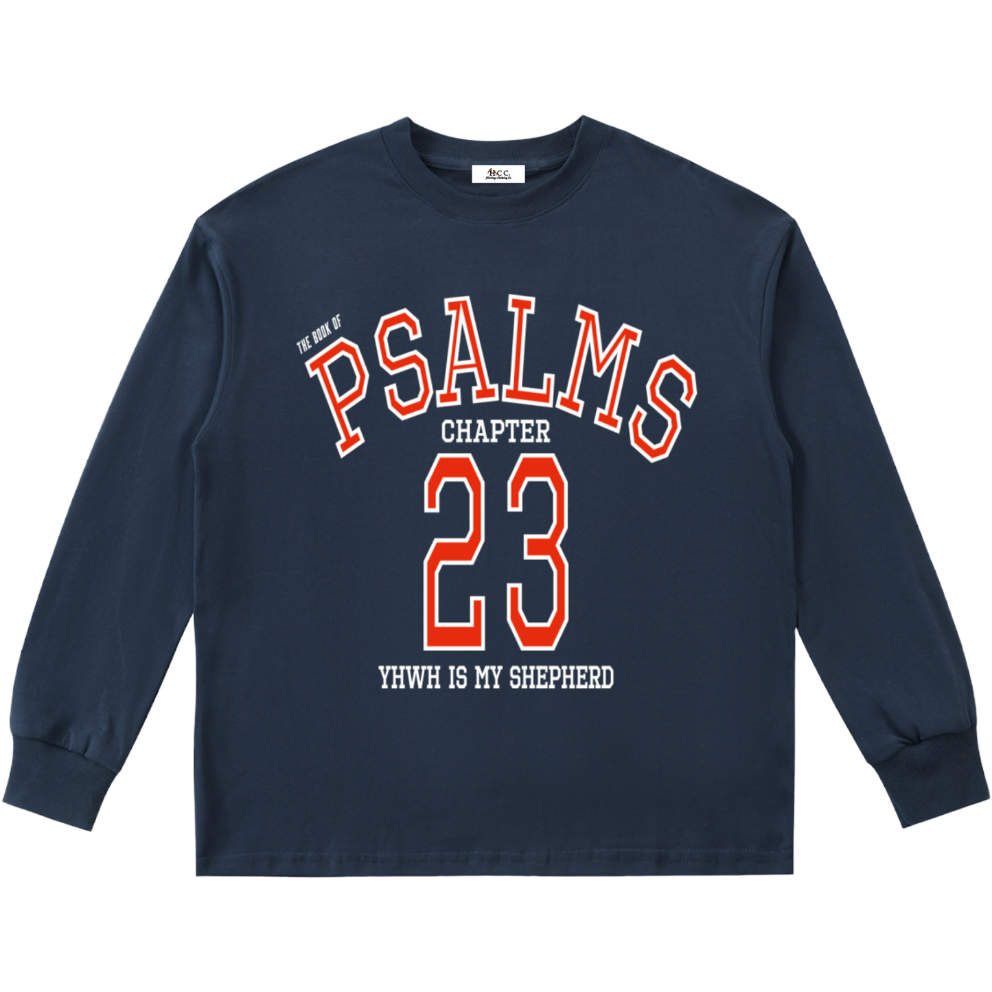 Psalms 23 Children's Long-Sleeve Tee