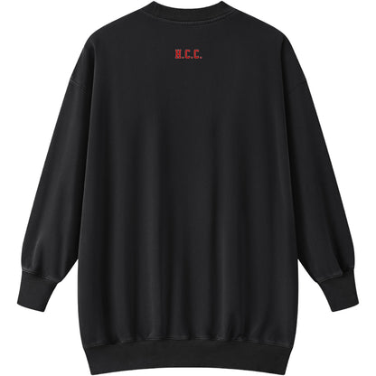 Psalms 23 Women's Vintage Sweatshirt Dress