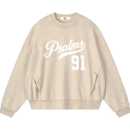 Psalms 91 Crewneck Sweatshirt