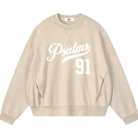 Psalms 91 Crewneck Sweatshirt