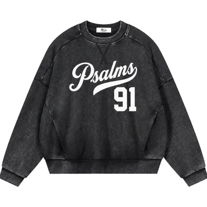 Psalms 91 Crewneck Sweatshirt