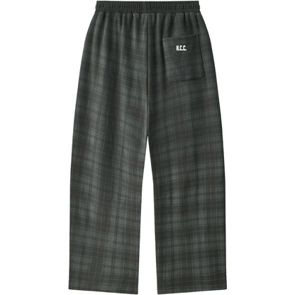 Psalms 91 Plaid Straight Leg Sweatpants