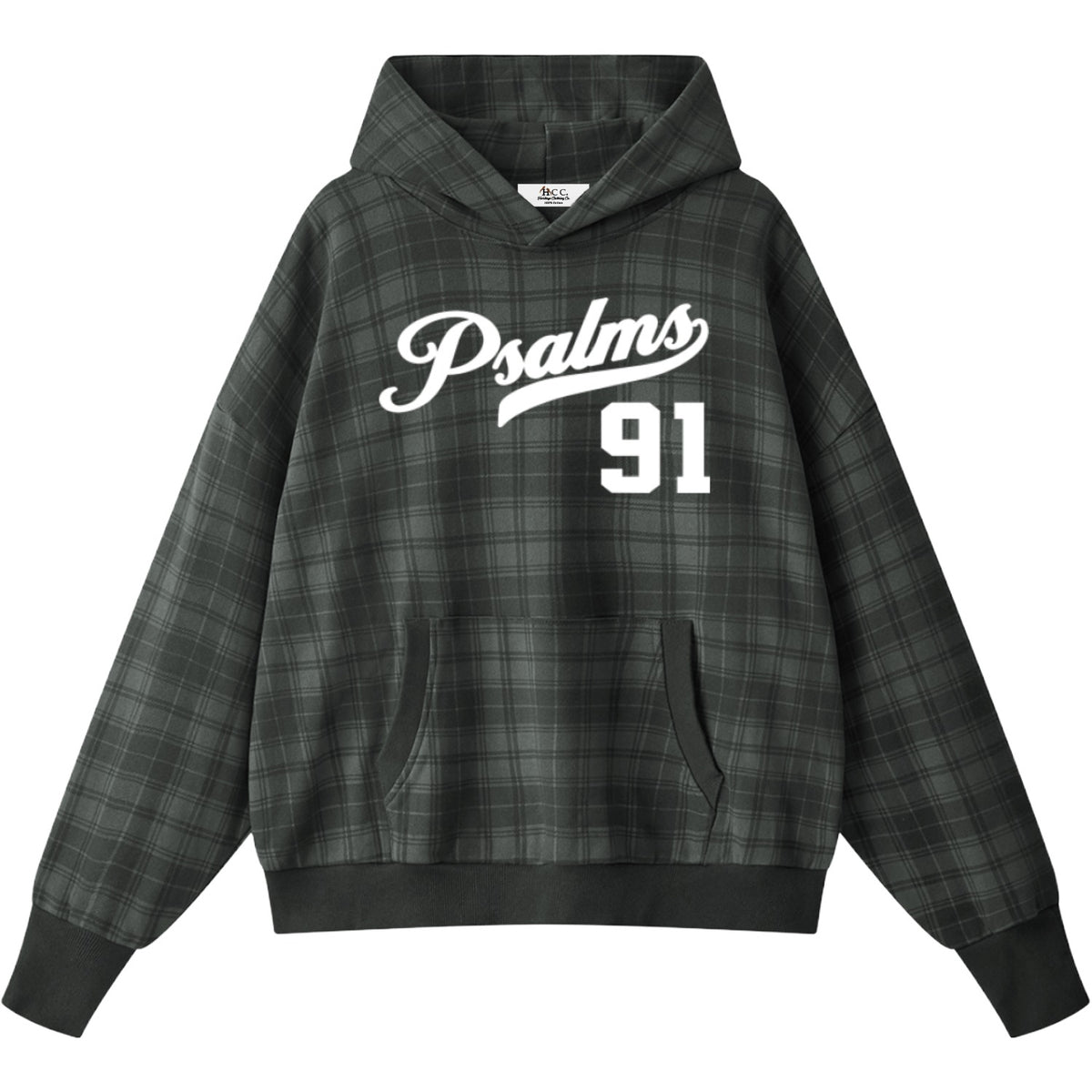 Psalms 91 Plaid Hoodie