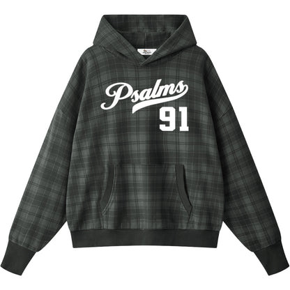 Psalms 91 Plaid Hoodie