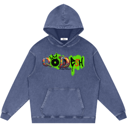 Qodesh Snow Washed Hoodie