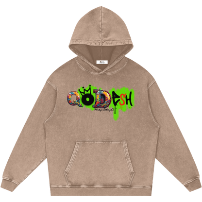 Qodesh Snow Washed Hoodie