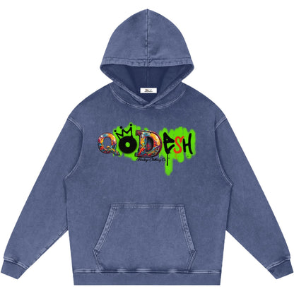 Qodesh Snow Washed Hoodie