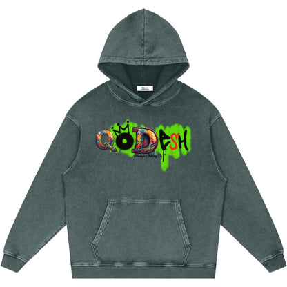 Qodesh Snow Washed Hoodie