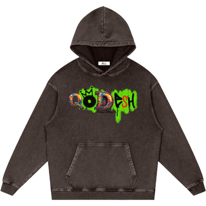 Qodesh Snow Washed Hoodie