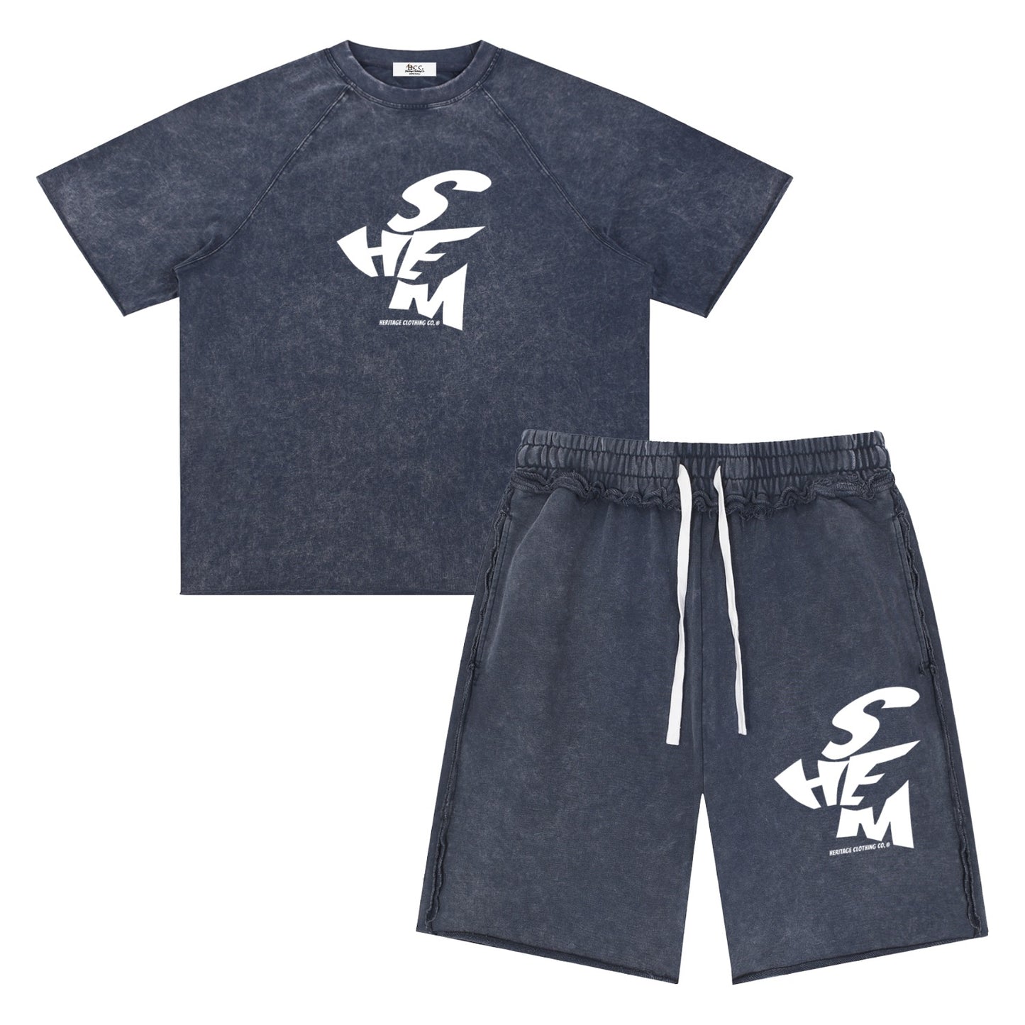 Shem Men's 2-Piece Navy Blue Set