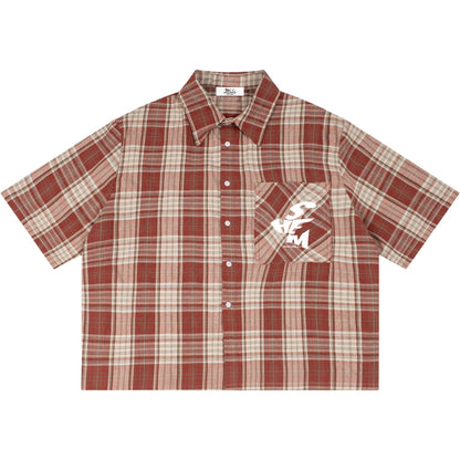 Shem Plaid Button-Up Shirt