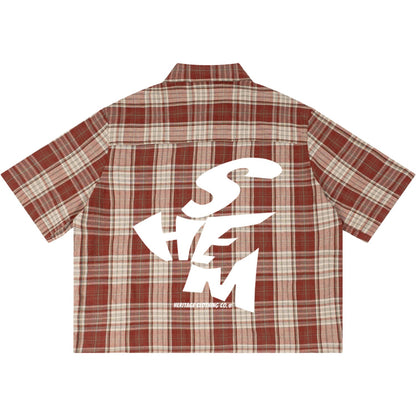 Shem Plaid Button-Up Shirt