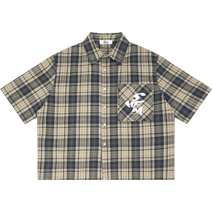 Shem Plaid Button-Up Shirt