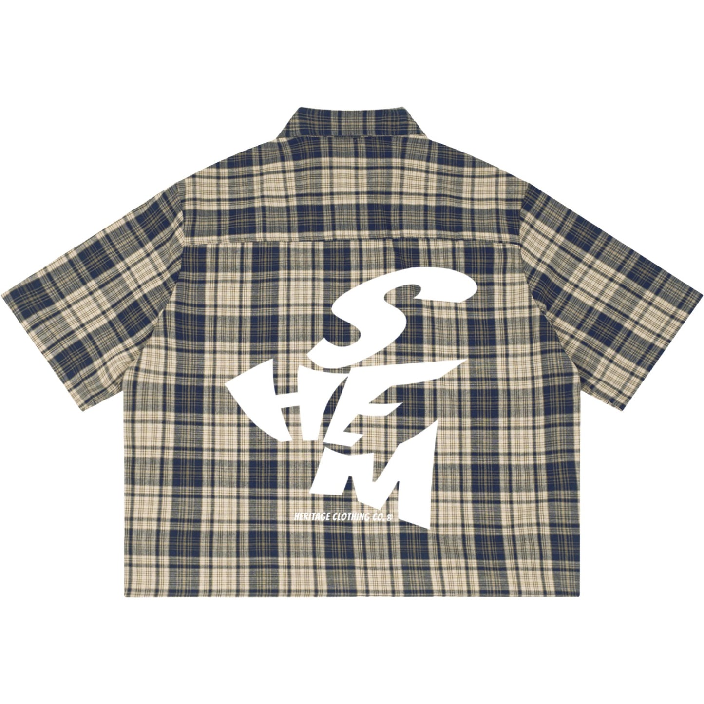 Shem Plaid Button-Up Shirt