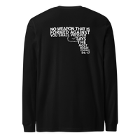 No Weapon: Shielded By Faith Long-Sleeve T-Shirt