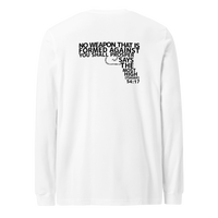 No Weapon: Shielded By Faith Long-Sleeve T-Shirt