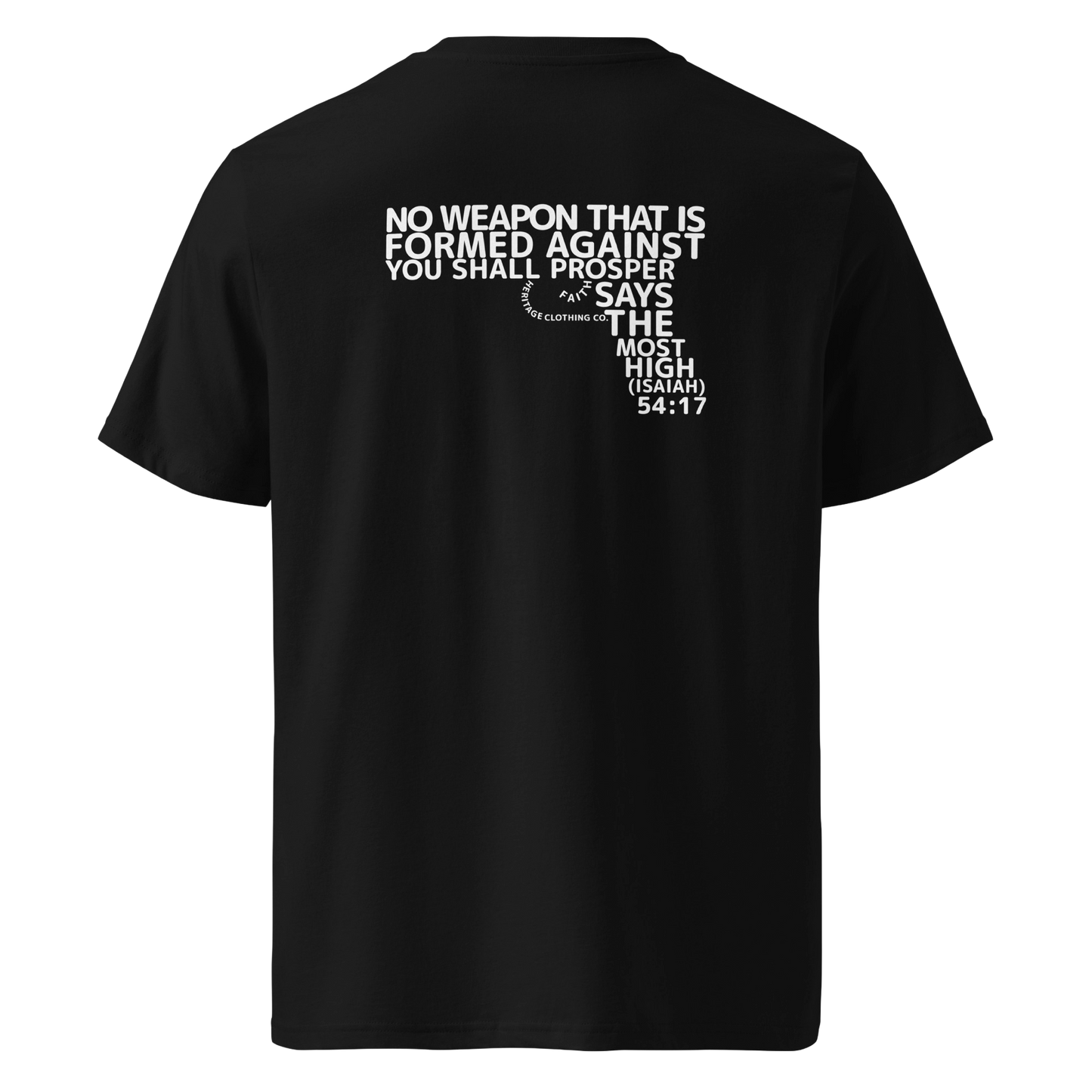 No Weapon: Shielded By Faith Short-Sleeve T-Shirt