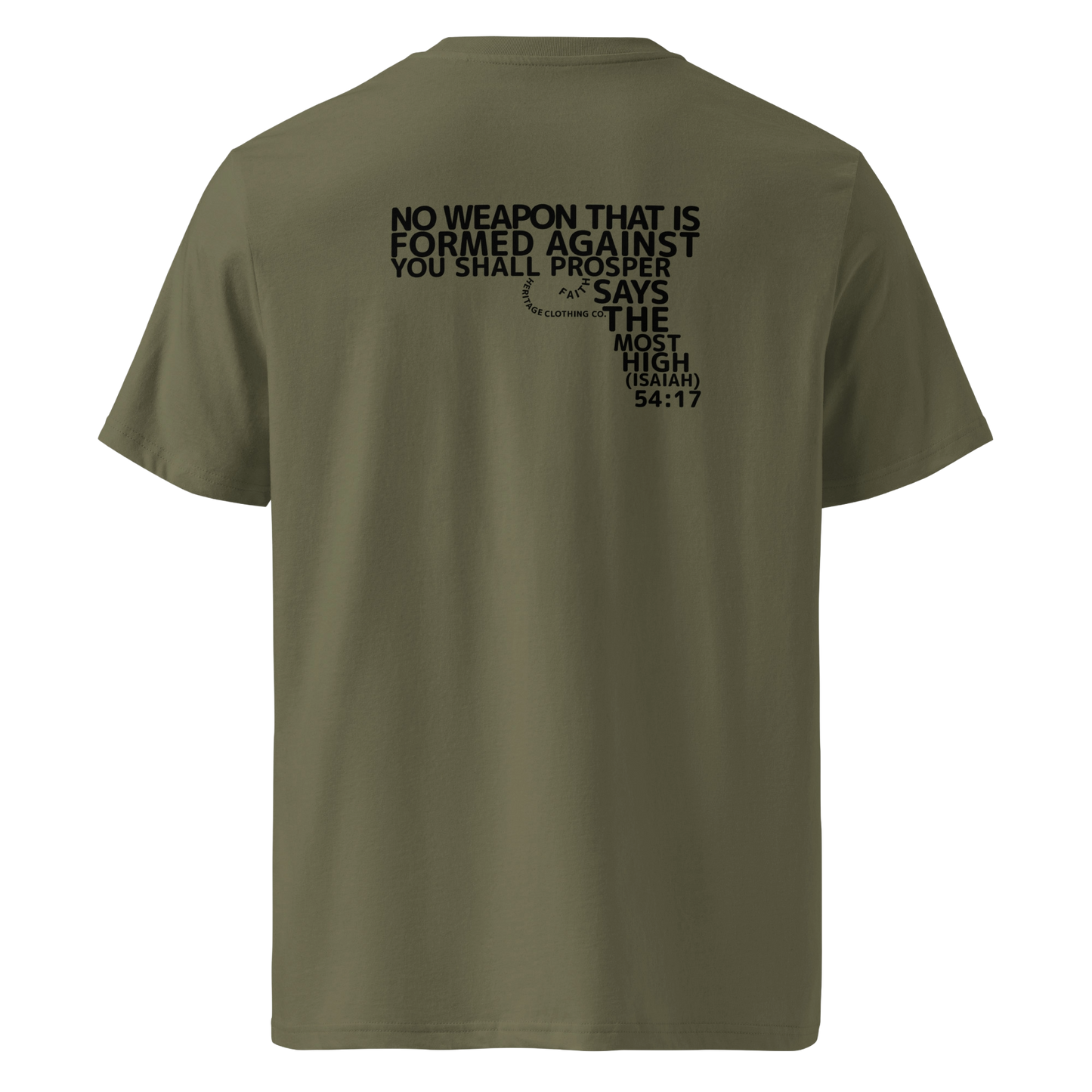 No Weapon: Shielded By Faith Short-Sleeve T-Shirt