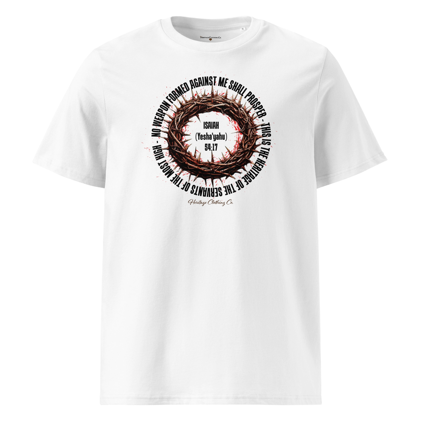 No Weapon: Covered By His Blood Short-Sleeve T-Shirt