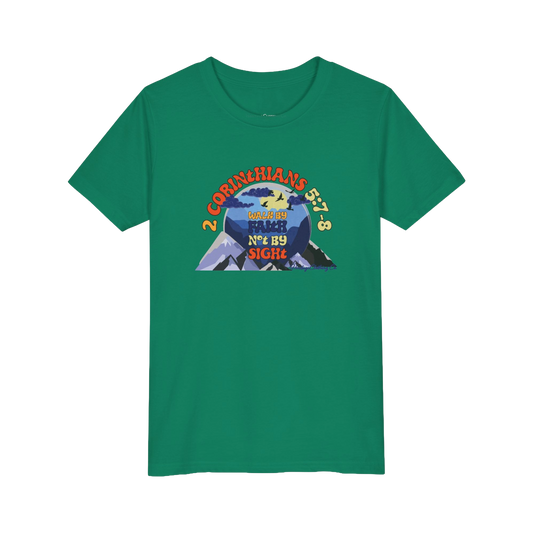 Walk By Faith Boy's Short-Sleeve T-Shirt