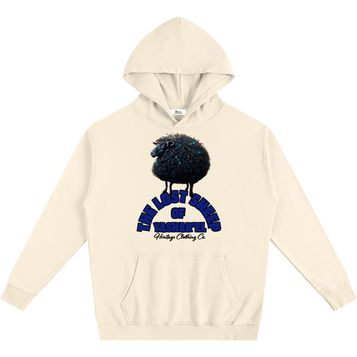 The Lost Sheep Men's Oversized Essential Hoodie
