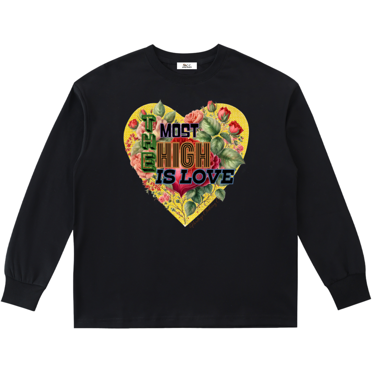 The Most High Is Love Girl's Long-Sleeve Tee