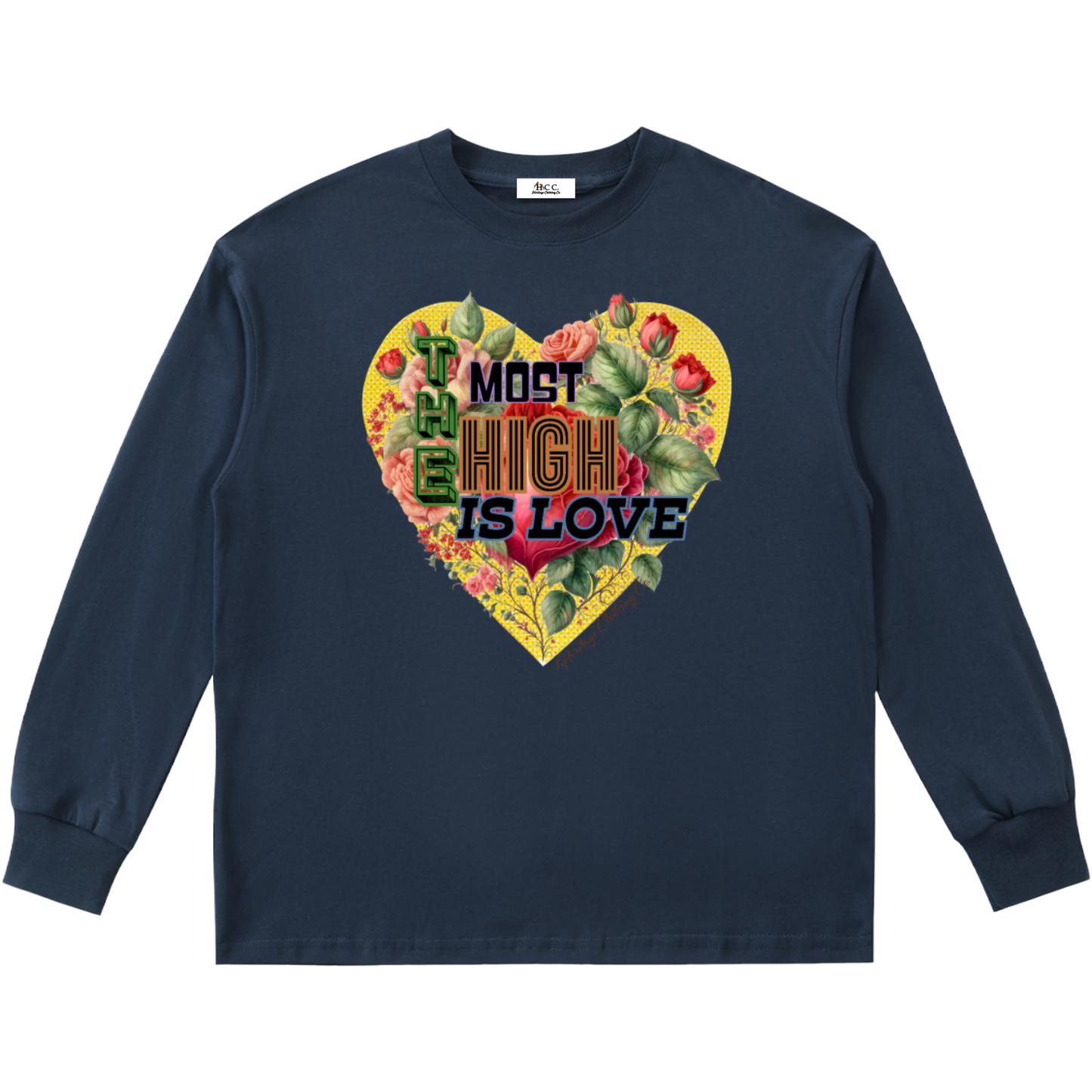 The Most High Is Love Girl's Long-Sleeve Tee